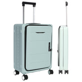 Urbane Home Luggage Bag | Trolley Bags for Travel | Collapsible Luggage Bag | Travelling Bag | Trolley Bags for Suitcase | Lightweight Luggage Bag | 20M-24M Inch | Light Mint